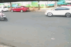 Ô tô bất ngờ rơi bánh khi đang chạy giữa đường