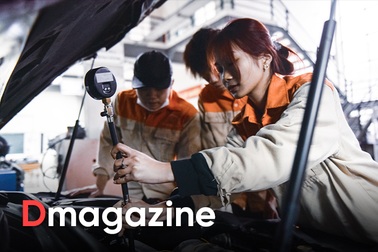 Bóng hồng "17 năm có một" của lớp học công nghệ ô tô