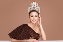 Hoa hậu Trái đất Phương Khánh chấm thi nhan sắc