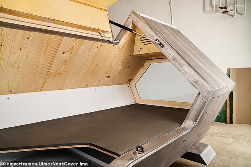 Buồng ngủ mini ấm áp giúp người vô gia cư vượt qua mùa đông - 2