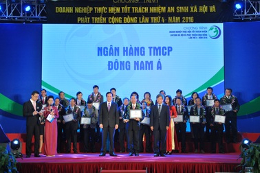 SeABank nhận giải thưởng của Bộ Kế hoạch và Đầu tư