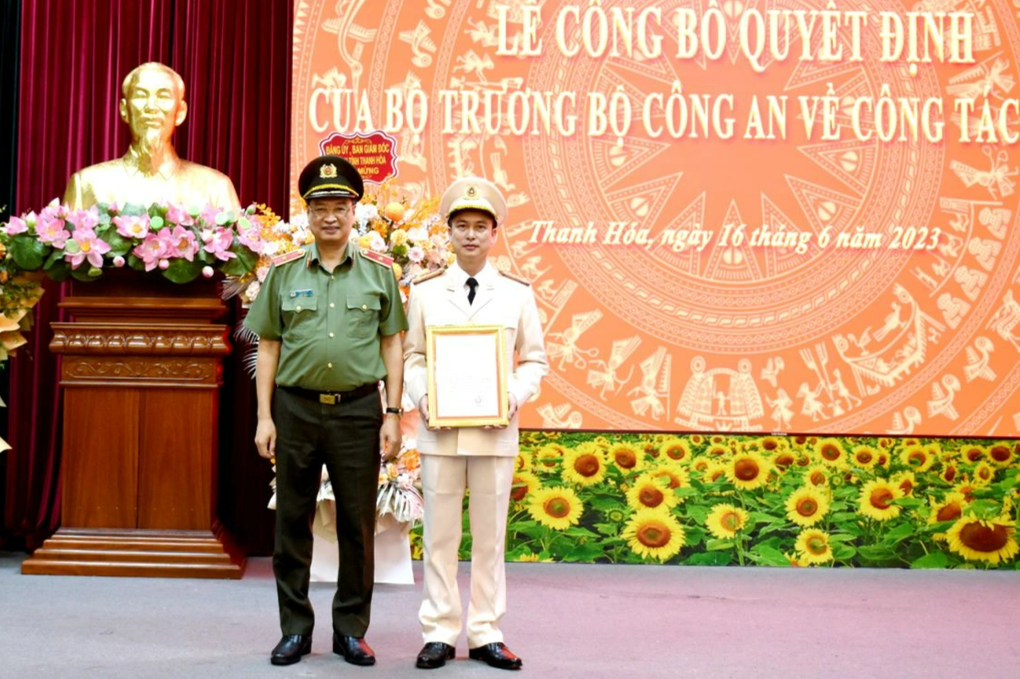 Bộ Công an bổ nhiệm thêm một phó giám đốc Công an tỉnh Thanh Hóa - 1 Bộ Công an bổ nhiệm thêm một phó giám đốc Công an tỉnh Thanh Hóa - 1