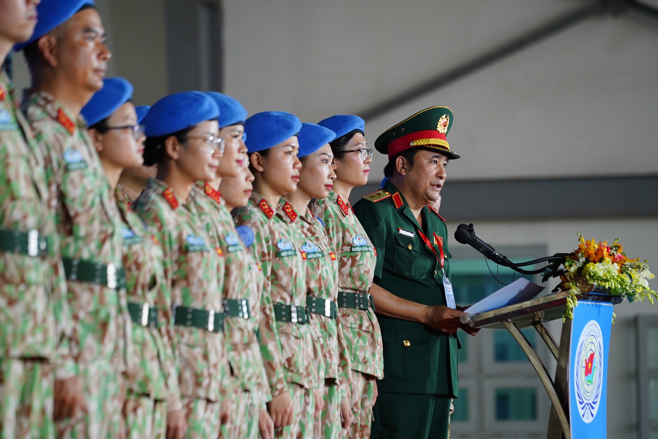 70 chiến sĩ sẵn sàng lên đường làm nhiệm vụ gìn giữ hòa bình ở CH Nam Sudan - 6 70 chiến sĩ sẵn sàng lên đường làm nhiệm vụ gìn giữ hòa bình ở CH Nam Sudan - 6