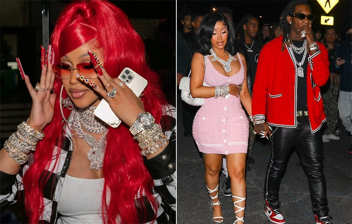 Thói quen khoe kim cương của Cardi B và bí quyết làm giàu - 1