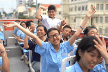 Một ngày "Vượt sóng" cảm xúc của các bạn nhỏ khuyết tật ở TPHCM