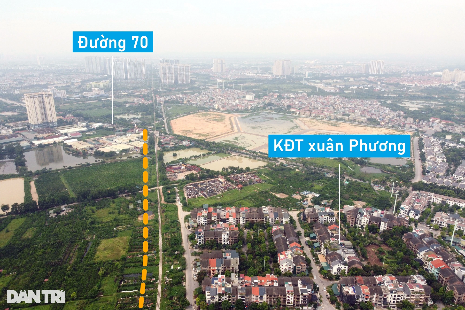 Hàng loạt tuyến đường kết nối khu đô thị nghìn tỷ đồng phía tây Hà Nội - 14 Hàng loạt tuyến đường kết nối khu đô thị nghìn tỷ đồng phía tây Hà Nội - 14