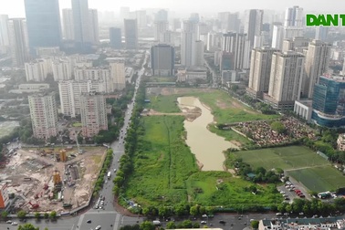 Hà Nội: Hình ảnh dự án công viên nghìn tỷ bỏ hoang nhiều năm nay