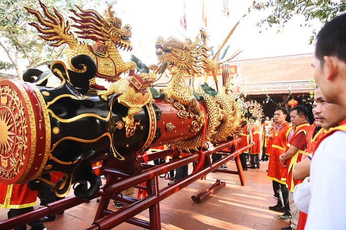 Lễ hội rước pháo khổng lồ ở làng Đồng Kỵ