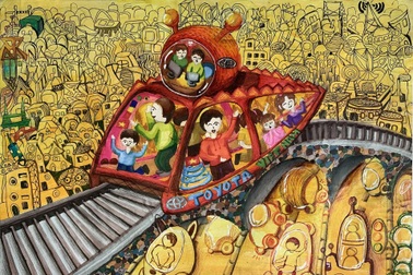 "Chiếc ô tô mơ ước" - Ước mơ về một phương tiện hiện đại và an toàn