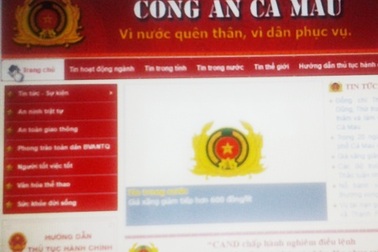 Công an Cà Mau mở địa chỉ “nóng” nhận tin tố giác tội phạm