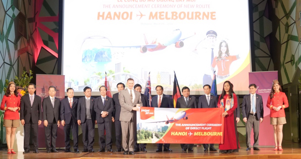 Từ tháng 6 có thêm đường bay mới Hà Nội - Melbourne - 1 Từ tháng 6 có thêm đường bay mới Hà Nội - Melbourne - 1