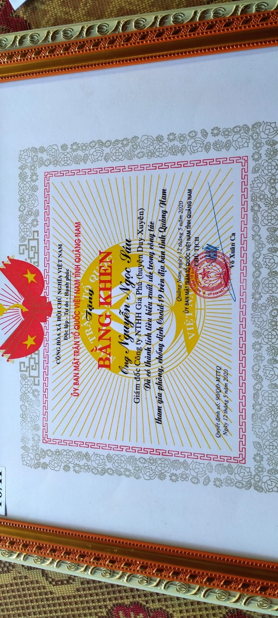 Quảng Nam: Gặp người cựu binh nặng tình nặng nghĩa với đồng đội - 5 Quảng Nam: Gặp người cựu binh nặng tình nặng nghĩa với đồng đội - 5