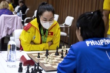 Cờ vua nữ Việt Nam kết thúc Olympiad với vị trí thứ 53