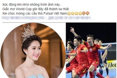 Đặng Thu Thảo, Lan Khuê vỡ òa cảm xúc giấc mơ World Cup