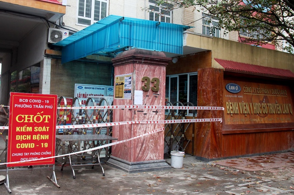 Bắc Giang phát hiện chùm ca Covid-19 trong Bệnh viện Y học cổ truyền LanQ - 1 Bắc Giang phát hiện chùm ca Covid-19 trong Bệnh viện Y học cổ truyền LanQ - 1