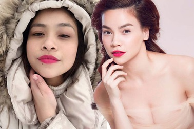 Cô gái Sài thành giống Hồ Ngọc Hà như hai giọt nước