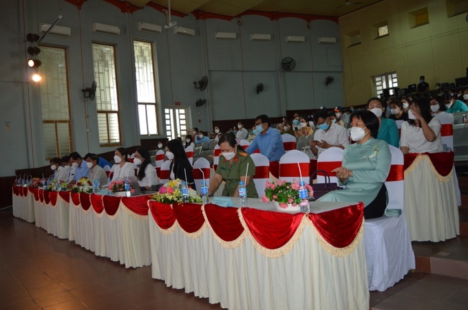 Các đại biểu tham dự tại buổi lễ