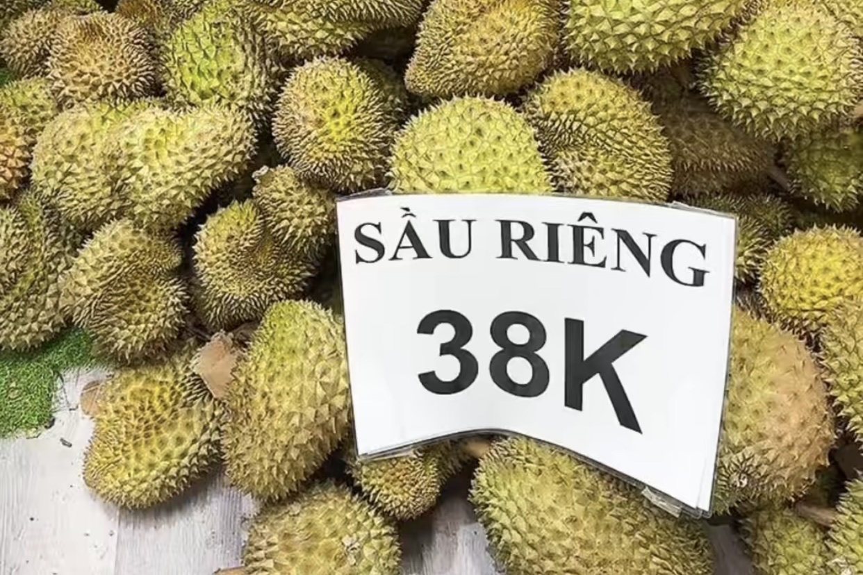 Sầu riêng giá từ 35.000 đồng/kg cháy hàng ở Hà Nội - 2