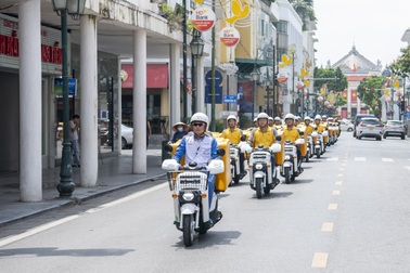 Honda Việt Nam và Bưu điện Việt Nam mở rộng dự án xe điện giao hàng