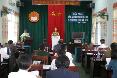 Hội nghị tổng kết công tác khuyến học năm 2009