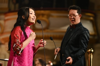 Con gái Mỹ Linh xúc động hát trong "Điều còn mãi" 2022 ngày Quốc khánh