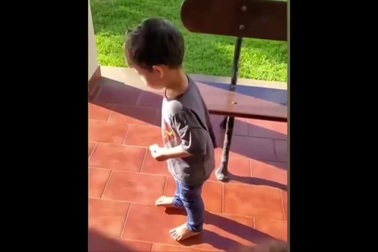 C.Ronaldo trong buổi tiệc sinh nhật cháu gái