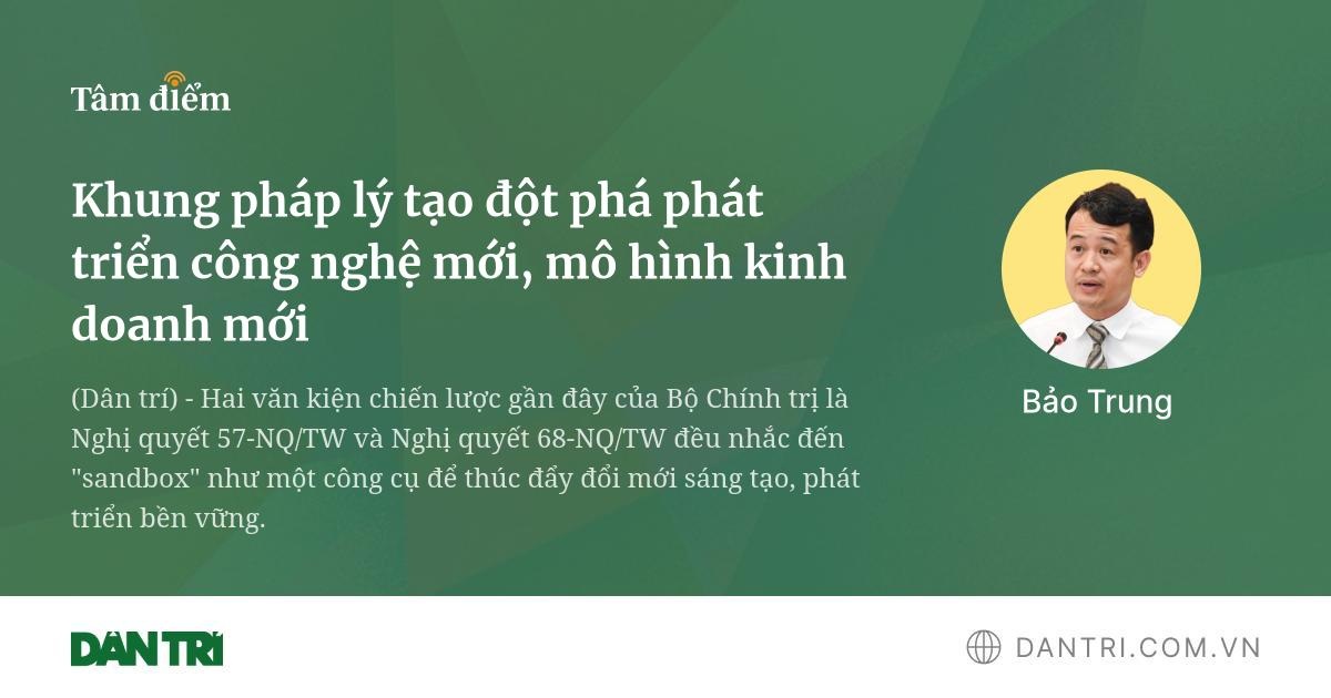 Sandbox: Giải Pháp Pháp Lý Mới Mẻ Thúc Đẩy Đổi Mới Sáng Tạo và Phát Triển Công Nghệ Việt Nam