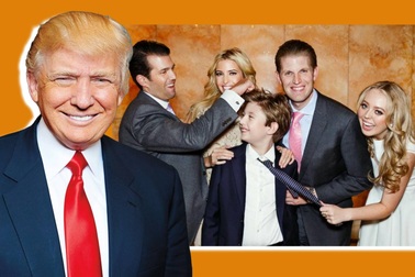 Tuổi thơ khác biệt của các con Tổng thống Mỹ Donald Trump