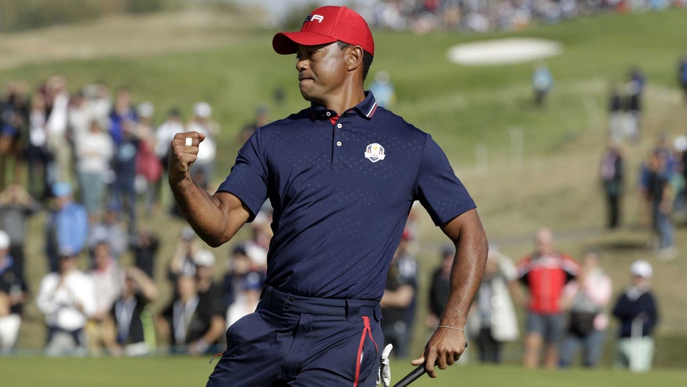 Huyền thoại Tiger Woods nói gì sau khi tuyển Mỹ giành Ryder Cup 2021? - 1 Huyền thoại Tiger Woods nói gì sau khi tuyển Mỹ giành Ryder Cup 2021? - 1