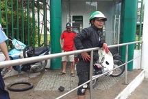 Thanh niên dùng ớt bột đi cướp tiền tại trụ ATM