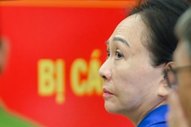 Bà Trương Mỹ Lan tại phiên tòa phúc thẩm xin giảm án tử hình