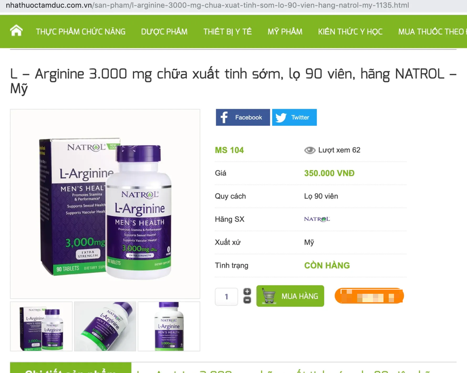 Phát hiện sản phẩm dành cho quý ông quảng cáo lừa dối người tiêu dùng - 2 Phát hiện sản phẩm dành cho quý ông quảng cáo lừa dối người tiêu dùng - 2
