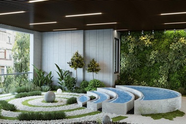 Khu Nam Sài Gòn xuất hiện ốc đảo xanh với quy mô 9 tòa tháp