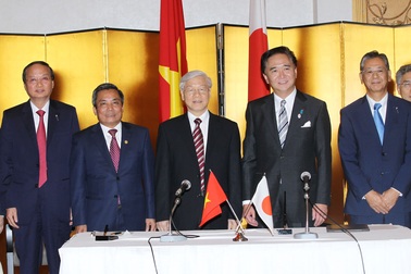 Tổng Bí thư khai mạc Diễn đàn hợp tác đầu tư, thương mại và lao động Việt Nam tại Kanagawa