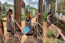 Truy tố người phụ nữ chống đối lực lượng chống dịch