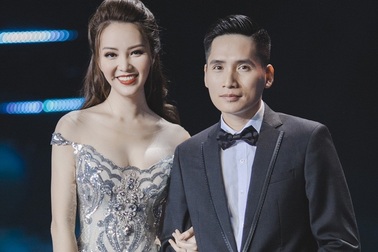 BTV Quốc Khánh “lỗ vốn” chiều cao khi dẫn cùng Thụy Vân