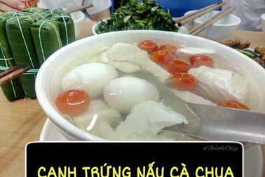 Cười "té ghế" với các món ăn khi các nàng lần đầu vào bếp