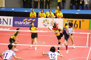 Kết quả thi đấu Asiad 2018 ngày 1/9: Cầu mây nữ giành HCB