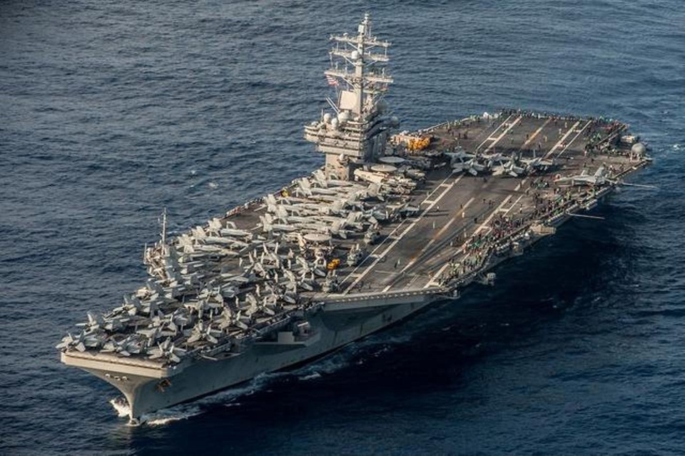 Mỹ rút tàu sân bay duy nhất khỏi châu Á - Thái Bình Dương - 1 Mỹ rút tàu sân bay duy nhất khỏi châu Á - Thái Bình Dương - 1