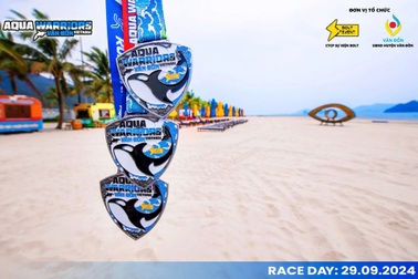 Giải thưởng hấp dẫn đang đón chờ vận động viên tại Aqua Warriors Van Don 2024