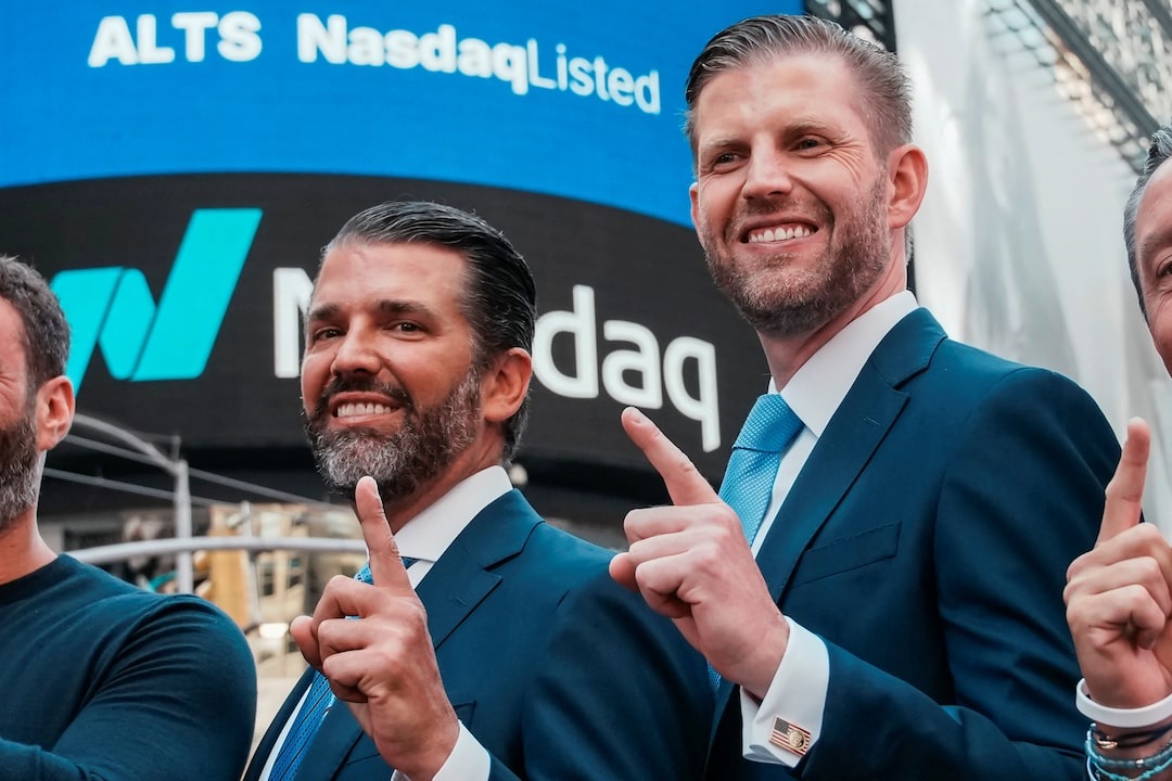 2 con trai Tổng thống Trump vừa trở thành tỷ phú bitcoin - 1