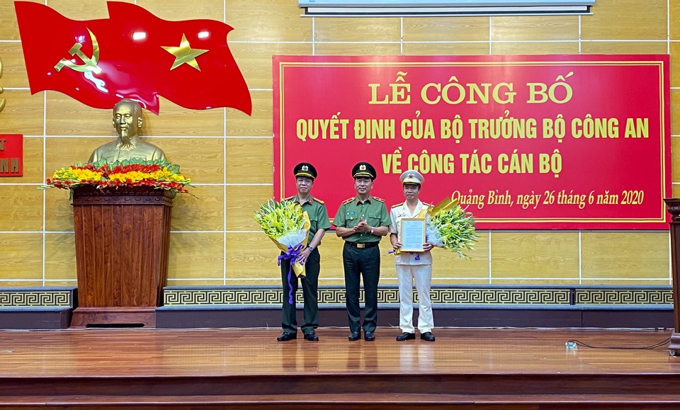 Phó Giám đốc Công an Hà Tĩnh được điều động làm Giám đốc Công an Quảng Bình - 1 Phó Giám đốc Công an Hà Tĩnh được điều động làm Giám đốc Công an Quảng Bình - 1