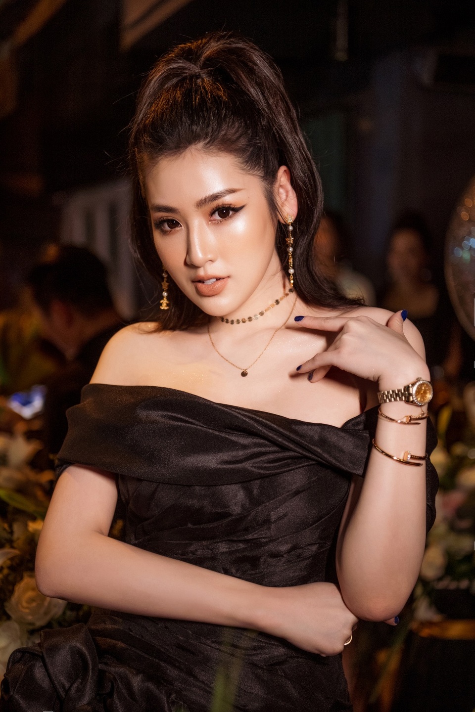 Doãn Quốc Đam, Huỳnh Anh cùng các nàng hậu dự đêm tiệc Defi for you - 4 Doãn Quốc Đam, Huỳnh Anh cùng các nàng hậu dự đêm tiệc Defi for you - 4