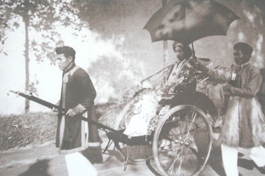 Hình ảnh xe kéo xưa