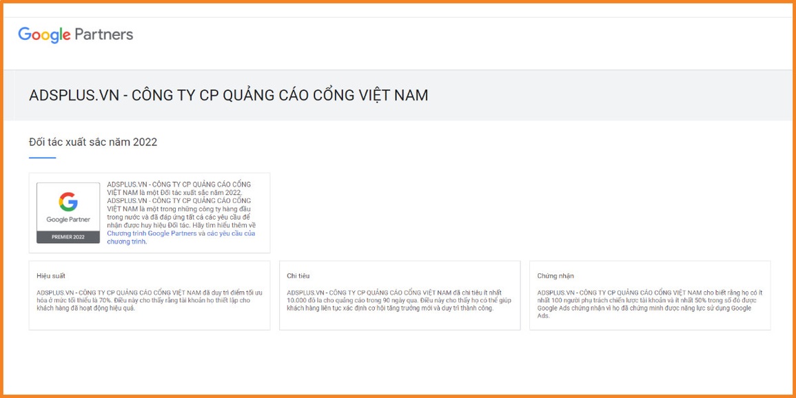 Adsplus trở thành đối tác xuất sắc năm 2022 của Google tại Việt Nam - 2 Adsplus trở thành đối tác xuất sắc năm 2022 của Google tại Việt Nam - 2