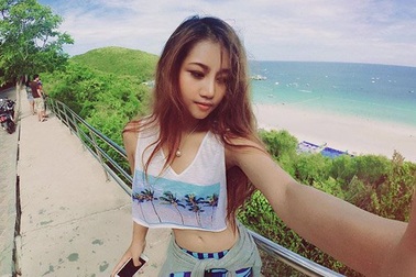 Vẻ nóng bỏng của hot girl Thái Lan có vòng eo 46cm