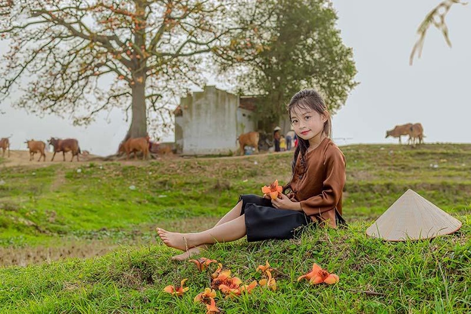 Ngắm nét xinh xắn trong veo của em bé thôn quê - 1 Ngắm nét xinh xắn trong veo của em bé thôn quê - 1
