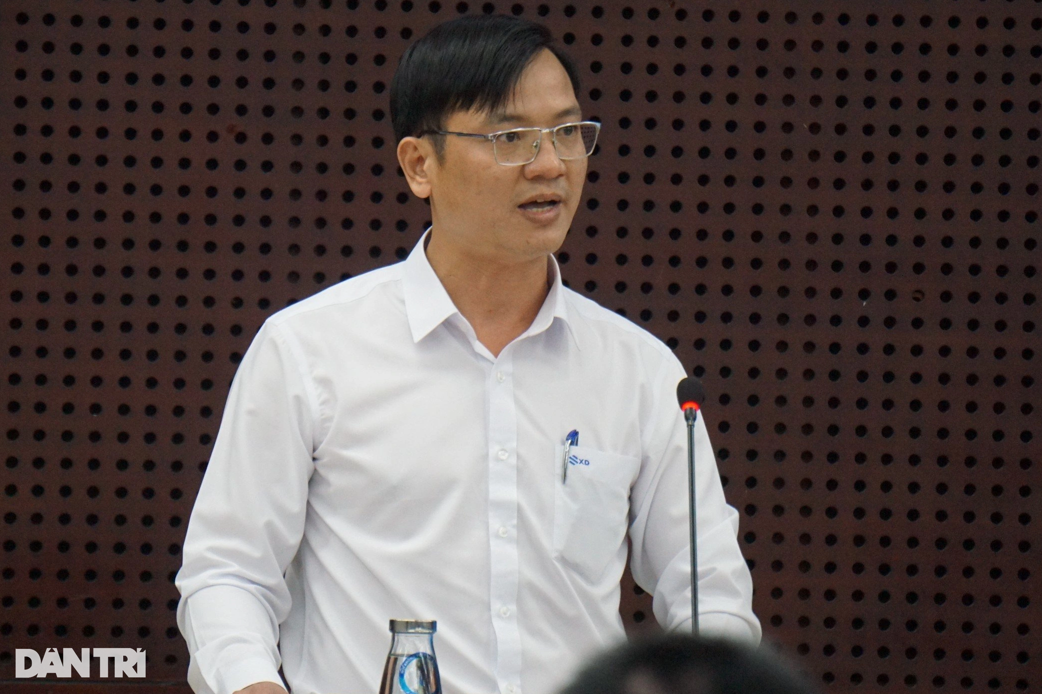 Ông Lê Văn Tuấn, Phó giám đốc Sở Xây dựng Đà Nẵng (Ảnh: Hoài Sơn).