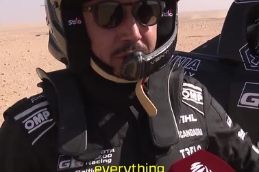 Tay đua may mắn thoát nạn trong vụ tai nạn kinh hoàng