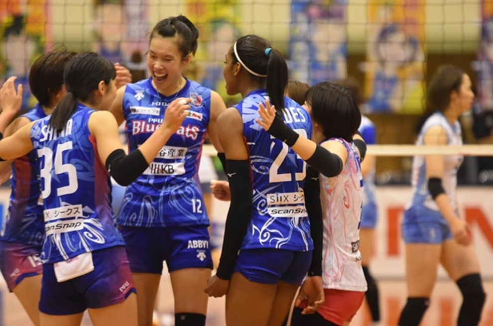 Thanh Thúy tỏa sáng ở giải bóng chuyền Nhật Bản - 1 Thanh Thúy tỏa sáng ở giải bóng chuyền Nhật Bản - 1